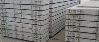 Плиты перекрытий - виды и характеристики