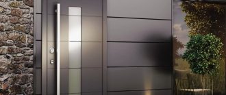 Металлические входные двери с зеркалом и стеклом: насколько они практичны и безопасны